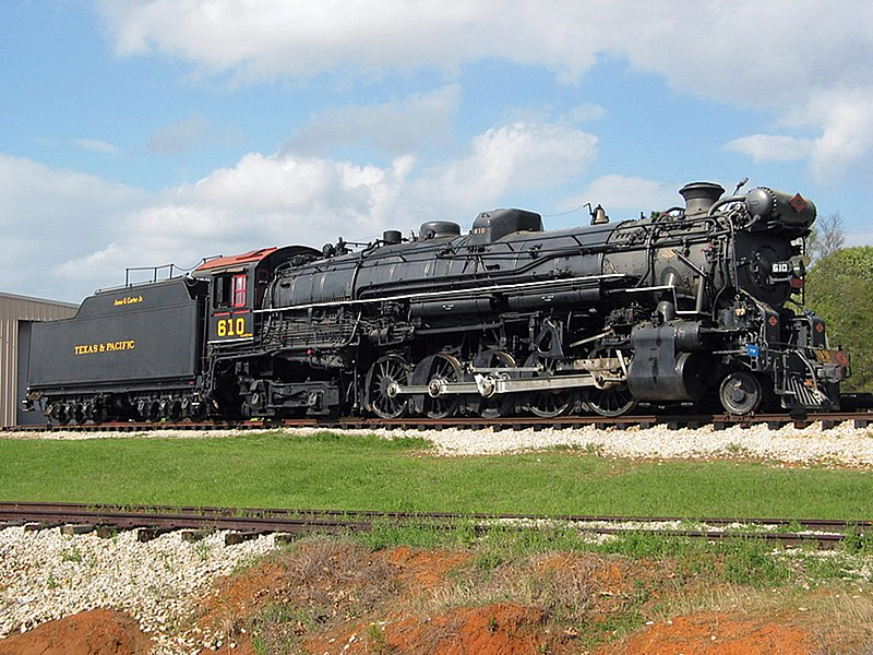 B&LE Steam Locomotive Under Restoration