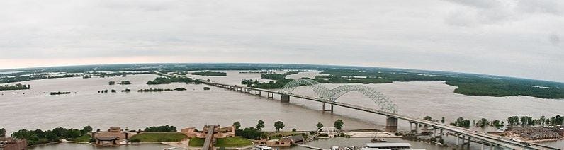 Flooding in the Mississippi River