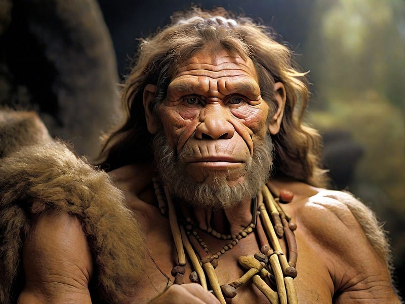 Reconstruction of a Neanderthal elder