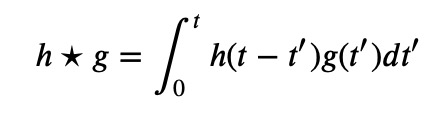 Convolution operation definition