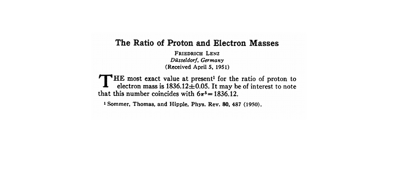 An image related to the shortest physics paper