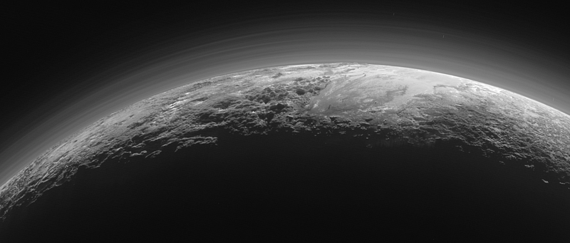 Pluto's surface features