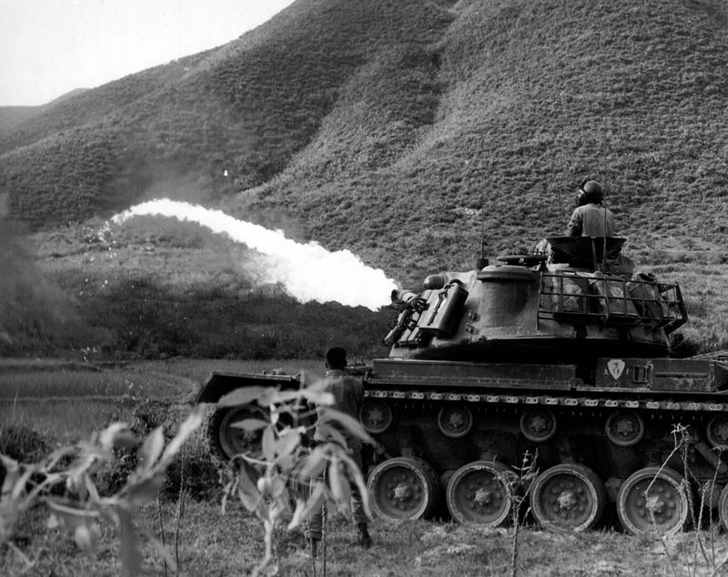 M67 Zippo Flamethrower Tank