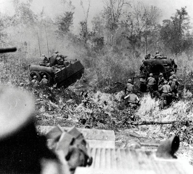 M113 APC in action