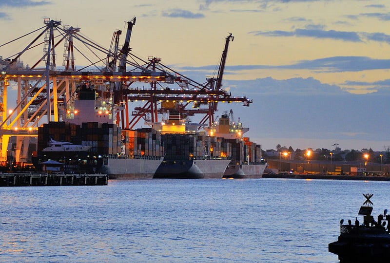 Landside operations at Fremantle Ports in Australia