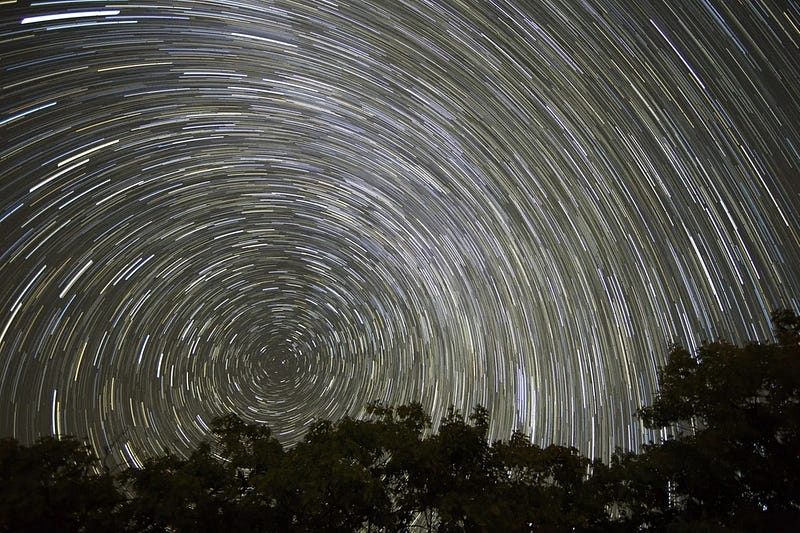 Star Trails Over Time