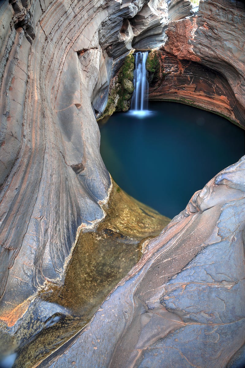 Scenic view of Karijini National Park