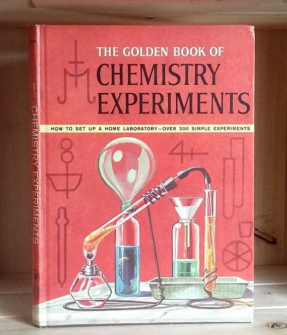 David Hahn's early chemistry experiments