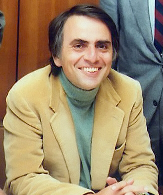 Carl Sagan, the renowned astronomer and science communicator