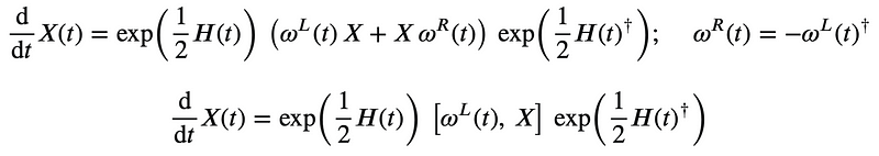 Time derivative of angular velocity two forms